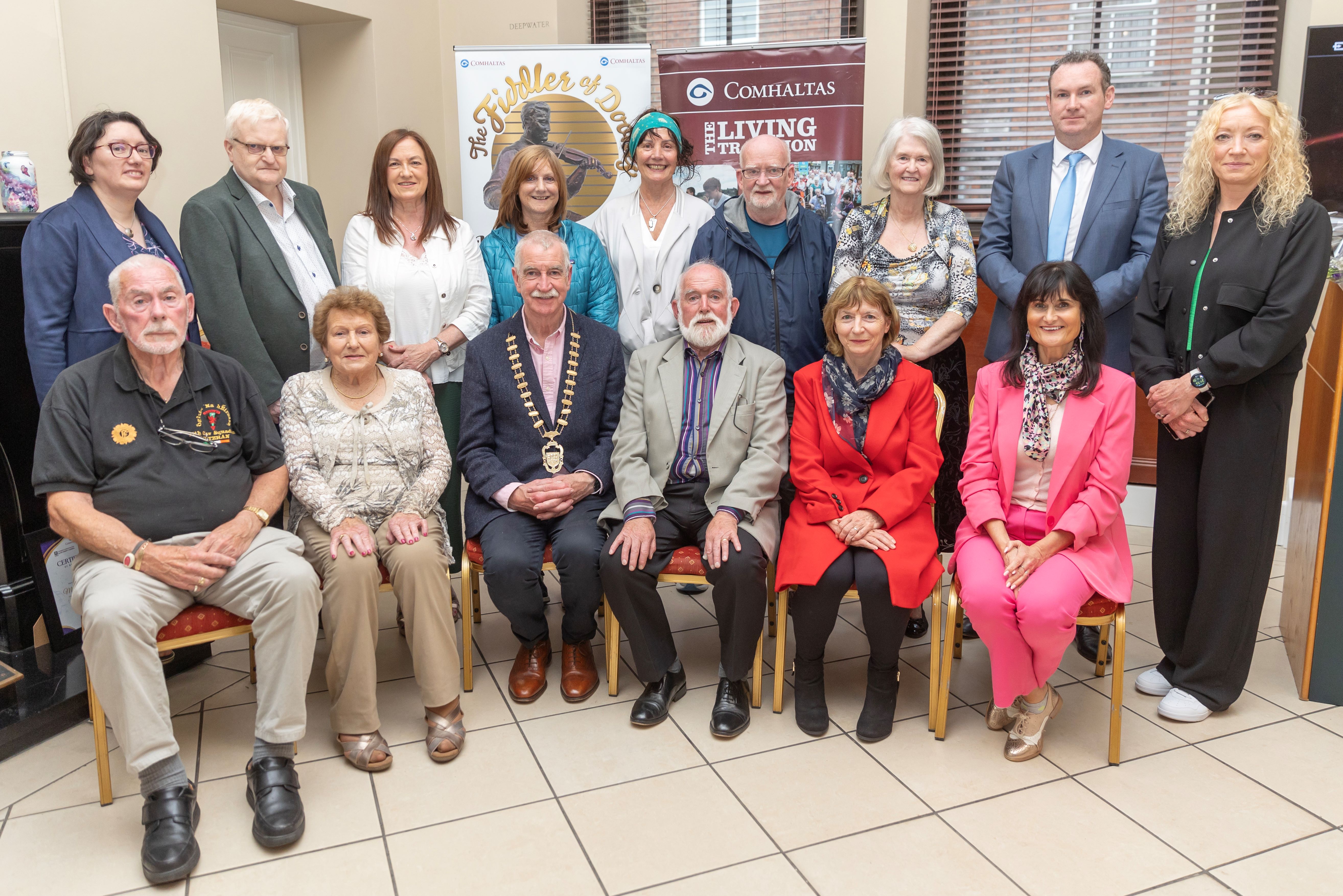 Sligo Town Branch CCÉ Honoured at Special Reception Celebrating 50 Years of Musical Tradition